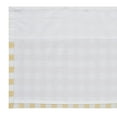 thumbnail image 7 of VHC Brands Annie Buffalo Check Farmhouse 16"x60" Valance Yellow Rod Pocket Cotton Kitchen Window Curtains, 7 of 7