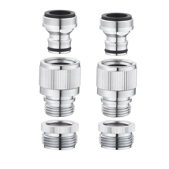 SWDAE Brass Faucet Quick Hose Connector, High Quality 2 Pack