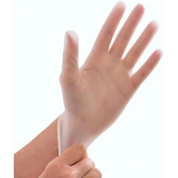 Gants en Vinyle Transparent de Haute Qualité [Quantité 1000] Ultra Résistants, Jetables, pour la Manipulation des Aliments, la Cuisine, Sûrs pour un Confort Ultime