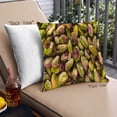 thumbnail image 1 of Ahgly Company Foods Nuts Outdoor Throw Pillow, 18 inch by 18 inch, 1 of 6