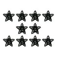 thumbnail image 2 of 10 Uds Colgantes de Estrella de Navidad BLESIY Colgante Estrella Negro, 2 of 8