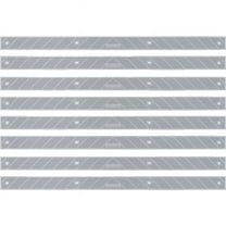 GripStrips Anti-Slip Treads - 8 Pack, Gray (32" x 2") - Outdoor Non-Slip Tread Strips - Waterproof Safety Traction Strips for Stairs, Ramps, Composite, Ladders, Wood, Concrete, Metal