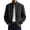 Black, variant on Mens Suede Leather Bomber Jackets Full Zip Casual Softshell Varsity Jacket Lightweight Vintage Spring Fall Coat with Pockets Big and Tall Size S-4XL Brown
