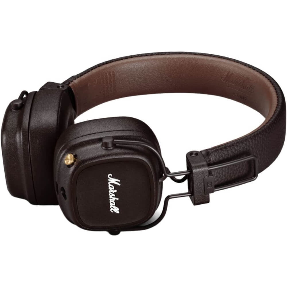 Marshall Major IV ブラウン ヘッドフォン Marshall Major IV Music Wireless On-Ear Bluetooth Headphones