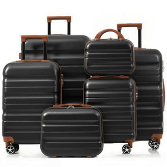 IZOD Hyman Expandable ABS Hard Shell Luggage Set - Durable ABS
