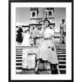 thumbnail image 2 of Art.com Roman Holiday, Audrey Hepburn, Gregory Peck, 1953 Photo, Black Frame Wall Art, 23" x 29", 2 of 5