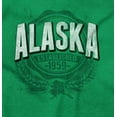 thumbnail image 2 of Alaska AK Student Campus Pride Seal Men's Graphic T Shirt Tees Brisco Brands S, 2 of 6