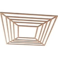 thumbnail image 2 of 26"OD x 9 1/2"ID x 3/8"T Raven Wood Fretwork Pierced Ceiling Medallion, Cherry, 2 of 3