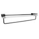 thumbnail image 3 of Bathroom Towel Rack Holder Acrylic Wall Mounted Hanging Storage Shelf with Aluminum Towel Bar for Home Hotel Black, 3 of 5