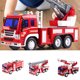 thumbnail image 4 of Vehículo de Ingeniería de Bomberos Juguete Modelo de Camión de Bomberos Plástico Simulador Juguete Niños Regalo de Cumpleaños sidaley WJ3837-01B, 4 of 7