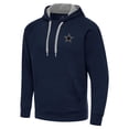 thumbnail image 2 of Men's Antigua Navy Dallas Cowboys Brushed Carbon Victory Pullover Hoodie, 2 of 4