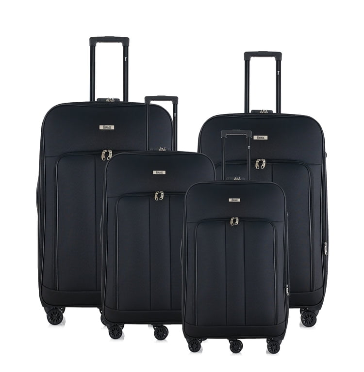 IZOD Noah Shell 3 Piece Luggage Set - Lightweight, Expandable