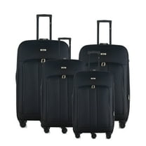 Sean Softside Lightweight with 360° Dual Spinning Wheels and Combo Lock - Includes 32", 28", 24", 20" 4-Piece Luggage Set