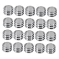 thumbnail image 4 of WHAMVOX  20 Pcs Stainless Steel Spacer Necklaces Bead Supplies Beads, 4 of 8