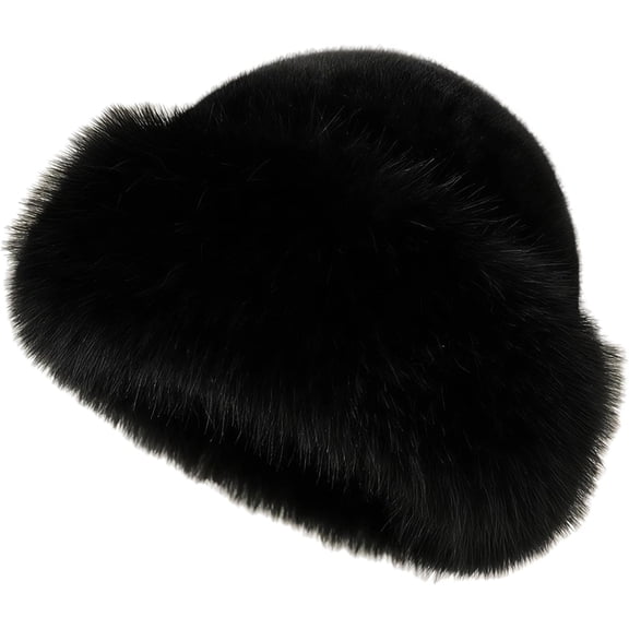 2026 New Womens Winter Faux Fur Bucket Hat，Warm faux mink fleece hat, fluffy and plush, Russian outdoor hat, perfect gift