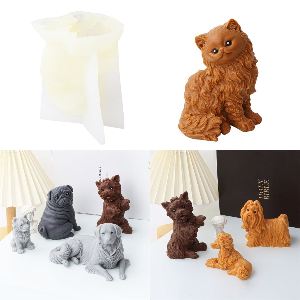 Animal Mold for Making Silicone Resin Ornaments Epoxy Mold for Making Soaps Craft