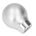 thumbnail image 2 of Knob, Shifter Lever Head Rustproof Matte Silver Stylish Practical Aluminum Alloy  Replacement For  For Upgrade, 2 of 8