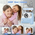 thumbnail image 4 of Contixo Instant Print Kids Camera, 26MP, 1080p, Games, MP3, 32GB Card, 3 Paper Rolls, Ages 3-12 - Blue, 4 of 9