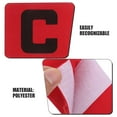 thumbnail image 3 of WHAMVOX 5Pack Captain Bands Soccer Red Durable Quick Switching for Outdoor Team Sports, 3 of 8