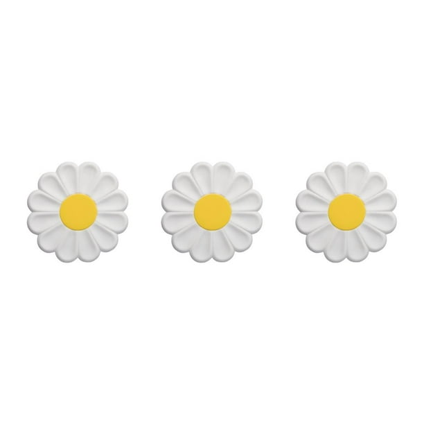 Mantel Individual de Silicona Billuyoard con Flores Verde, Blanco, Amarillo, Rosa, Morado