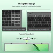 Coolby 15.6 Full HD Laptop,16GB RAM 256GB SSD Laptops,6500Y Processor Up to 3.4GHz,Win 11 Notebooks,Bluetooth,office 2024,Poratable Business and Student Laptop computer