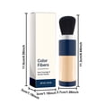 thumbnail image 2 of FcBaudy Loose Powder Extra Large Colored Fiber Ribbon For Replenishing Powder Hair Line Powder And Touchup a fiber, 2 of 2