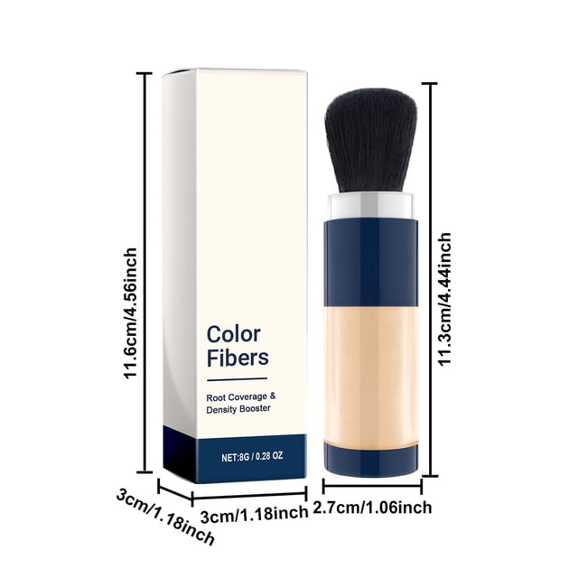 EGNMCR Extra Large Colored Fiber Ribbon For Replenishing Powder Hair Line Powder And Touchup a fiber