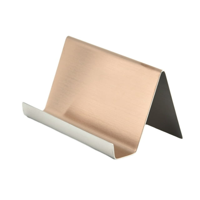 serony Porte-Cartes de Visite en Acier Inoxydable Bureau Créatif Porte-Cartes de Visite
