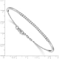 thumbnail image 2 of 14K White Gold Lab Grown Diamond Si1/Si2, G H I, Bangle Bracelet Made In India bm3726-075-wlg, 2 of 5