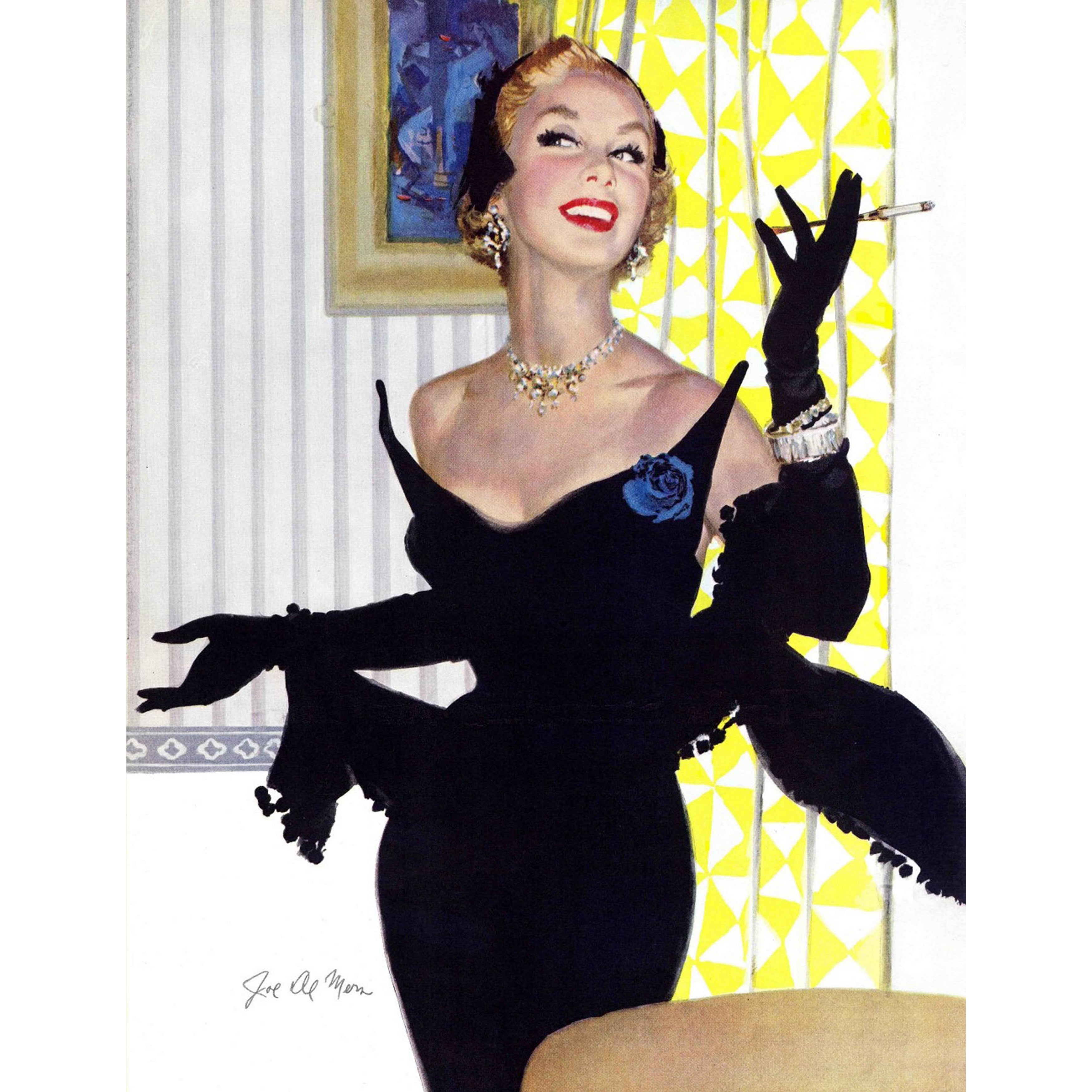 Marmont Hill "Clever Women Are Dangerous Too" by Joe de Mers Painting Print on Canvas