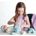 thumbnail image 4 of Jc Toys Berenguer Boutique 15 inch Soft Body Baby Doll Gift Set, Open/Close Eyes In Blue, 4 of 6