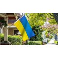 thumbnail image 3 of Ukraine Flag 3x5 ft Ukrainian National Flags Polyester 3x5 ft Flag, 3 of 4