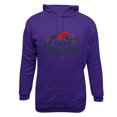 thumbnail image 4 of EchfiProm Mens Merry Christmas Hoodies with Pockets Graphic Purple Pullover Xmas Hooded Outdoor Sweatshirt for Men M, 4 of 4