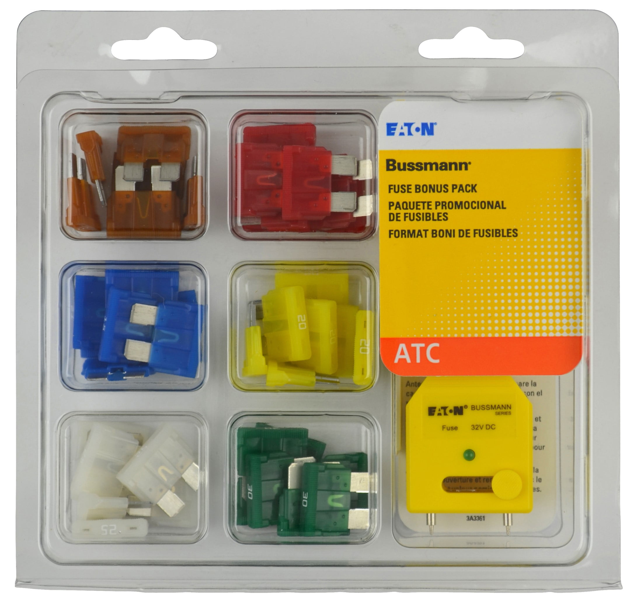 Bussmann Series 43 Piece ATC / ATO Preparedness Fuse Assortment Kit, NO