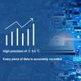 thumbnail image 3 of Data Logger,Chain Thermometer Temperature Data Usb Medicine Cold Chain Data 90 Cold Medicine Temperature Usb Temperature Disposable Temperature Cold Temperature Thermometer Medicine 90, 3 of 6
