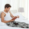 thumbnail image 4 of Cauagu Spiders Mens Pajama Pants Sleep & Lounge Pants,PJ Bottoms with Pockets-XX-Large, 4 of 7