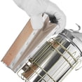thumbnail image 3 of Honey Keeper Bee Hive Smoker Stainless Steel with Heat Shield Beekeeping Beehive Equipment, 3 of 7