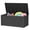 Black, variant on VICESIM 200 Gallon Resin Deck Box Waterproof Indoor Outdoor Lockable Storage Box with Handle for Patio Furniture Pool Tools Black 55.41x28.57x28.53in