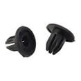 thumbnail image 2 of Black Car Rivet Clips 10mm Hole Push Clips for Fender Door Trim 50x Pack, 2 of 9