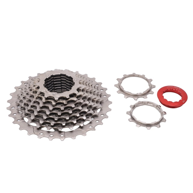 Cassette De 11-30T Y 10 Velocidades, Cassette De Bicicleta De 10 Velocidades De Acero Al Cromo Y Níquel, Rotación Constante, Galvanoplastia Multicapa Ligera Para Plegar ANGGREK IA2716