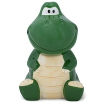 100 North Tyrannosaurus Rex Dinosaur 10.1 x 8.9 Dolomite Ceramic Cookie Jar