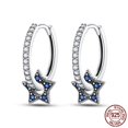thumbnail image 1 of 2023 Pendientes De Concha Luminosa De Plata 925 Para Las Mujeres Pavimentan CZ Forma De Corazón Estrella Luna Compromiso Boda Joyería, 1 of 4