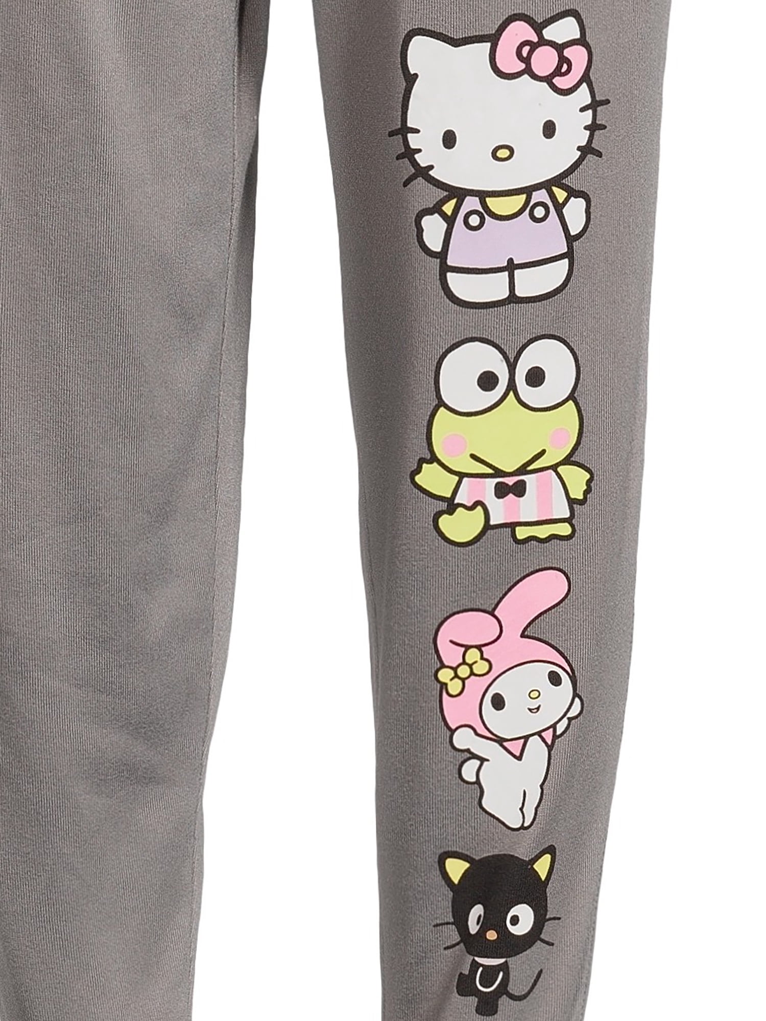 Hello Kitty Women’s Graphic Sleep Jogger Pants, Sizes XS-3X