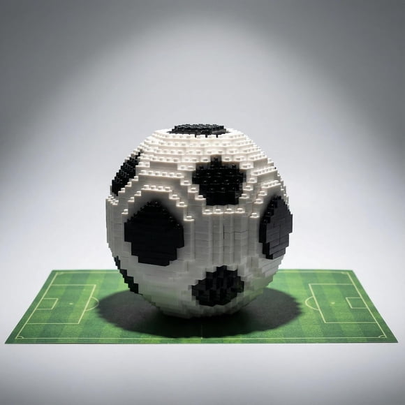 Bloques De Construccion Kadablk 218 Pelota Futbol 850 Pzas