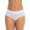 thumbnail image 4 of Kindly Yours Women's Cotton Hipster Panties, 3-Pack, 4 of 6