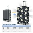 thumbnail image 4 of Disketp Lilies Flowers Elastic Travel Luggage Cover Travel Suitcase Protective Cover For Trunk Case Apply To 18''-32'' Suitcase Cover-X-Large, 4 of 7