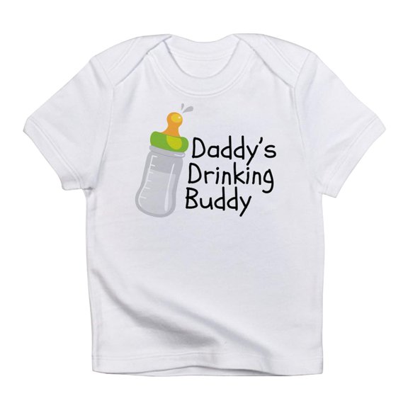 CafePress - Daddys Drinking Buddy Infant T Shirt - Infant T-Shirt