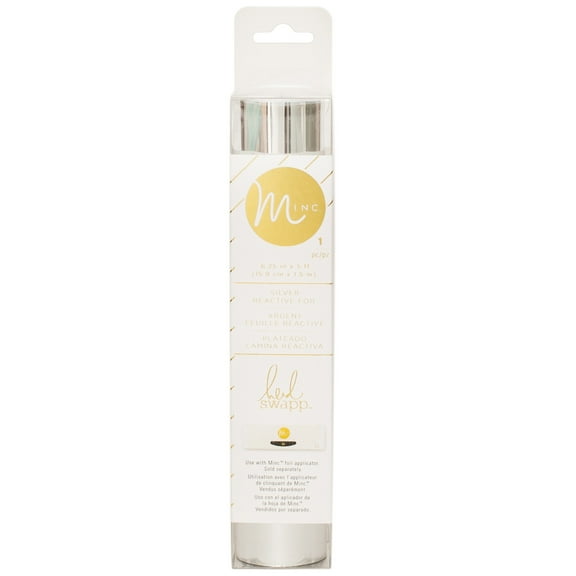 Heidi Swapp Minc Reactive Foil 6"X5' Roll-Silver