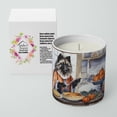 thumbnail image 3 of Carolines Treasures DAC1785CDL 10 oz Unisex Keeshond Fall Kitchen Pumpkins Decorative Soy Candle, 3 of 3