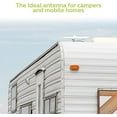 thumbnail image 4 of Philips Antenne Mobile pour Téléviseur Wing, Support de Grenier Intérieur Extérieur, Parfait pour les Tailgates et le Camping, Antenne Longue Portée, Conception Compacte, Compatible avec Télé Intelligente Numérique, 4K 1080P VHF UHF, Blanc, SDV8412C/07, 4 of 6